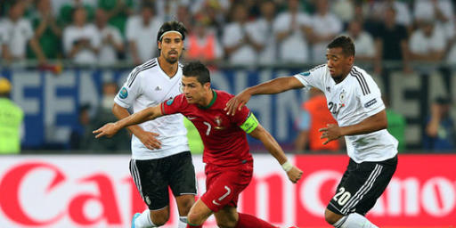 Mueller hattrick, Jerman vs Portugal 4-0