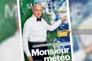 Laurent Fabius pose en Monsieur Météo à la une d'un magazine