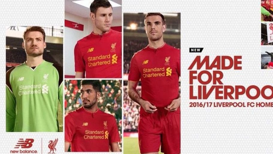 Premier League: New Liverpool home strip reportedly leaked