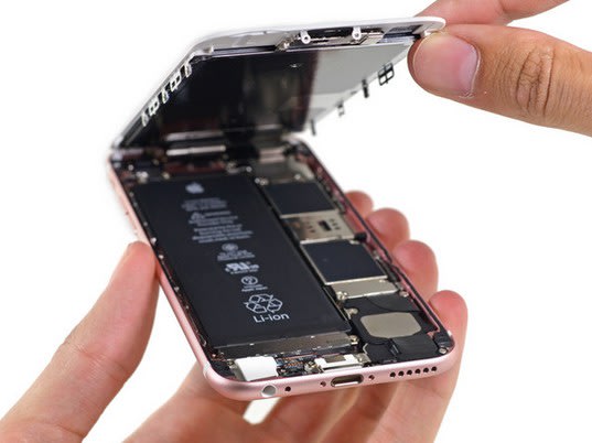 iPhone 6S 开售日: 实机开箱拆解, 窥探内里的秘