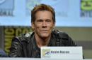 Kevin Bacon attends "The Following" special video presentation and Q&A on Day 4 of Comic-Con International on Sunday, July 27, 2014, in San Diego. (Photo by Richard Shotwell/Invision/AP)
