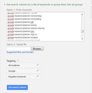 How to Get Phrase & Broad Match Traffic Data Back from Google Keyword Planner image google keyword planner seo