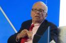 Murdoch, executive chairman of News Corporation, speaks during a panel discussion at the B20 meeting of company CEOs in Sydney