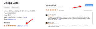 Why Online Customer Reviews Will be More Important in 2014 image vinaka cafe review