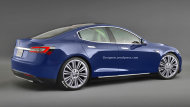 特斯拉原訂稱 Model E 將改稱 Model III 的新一代中價位純電動車。（圖：官網）