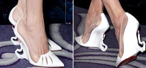 Angelina Jolie Wears Tight White Dress, Peculiar-Looking&nbsp;&hellip;