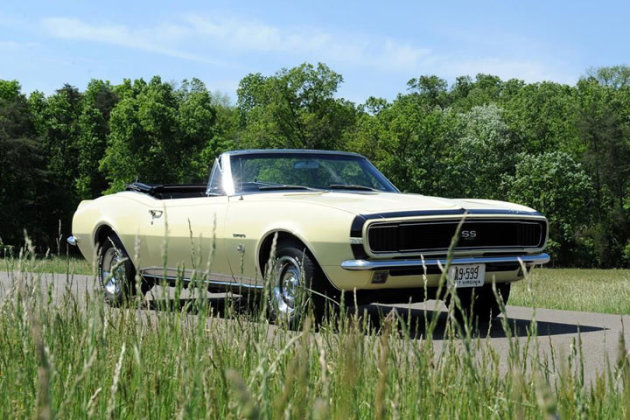 first generation camaro convertible photo