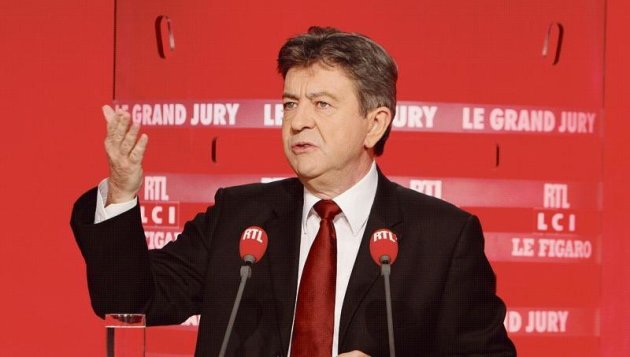 Jean-Luc Mélenchon était l'invité du «Grand Jury RTL-Le Figaro-LCI», dimanche. / Frédéric Bukajlo / Abacapress