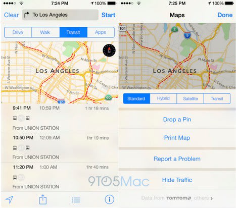 iOS 9地圖帶公共交通導航功能，將支持中國