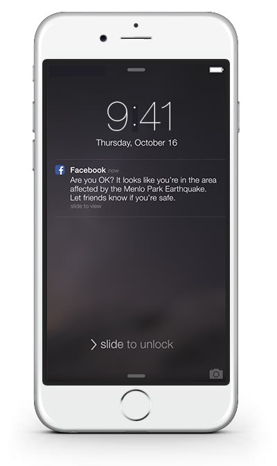 你安全了嗎？Facebook最新推出Safety Check功能！