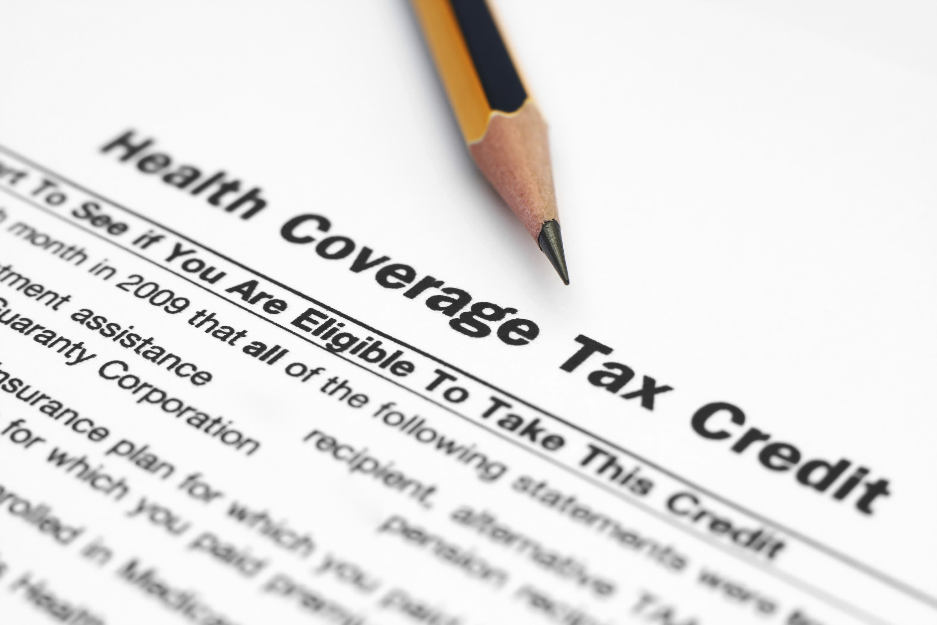 Few Claim Health Insurance Tax Credit Business Resource Center