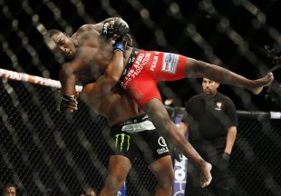 Anthony Johnson's last fight was a loss to light heavyweight champ Daniel Cormier. (AP)