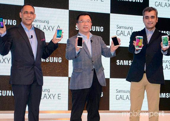CES 2015 - Samsung Galaxy E5 e Galaxy E7, os irmãos menores da linha Galaxy A