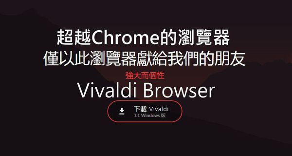 取代Chrome，更好用的瀏覽器來了- Vivaldi Browser