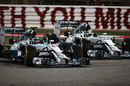 Hamilton sees Rosberg Bahrain Grand