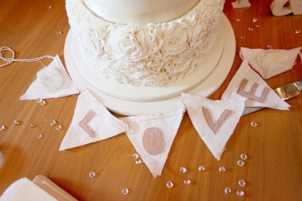 wedding cake banner etsy