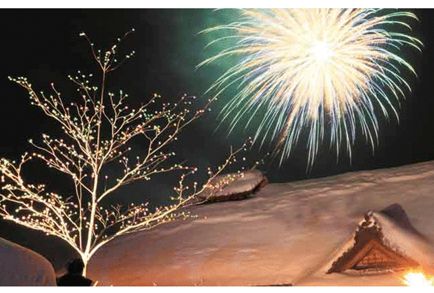 大內宿雪祭( 圖片提供／樂天旅遊）