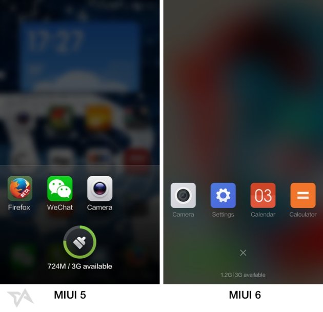 Main menu miui 5.0