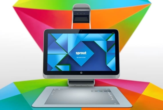 HP Sprout讓PC不只是PC 還是你的3D工作室!