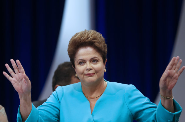 Após participar de debate com Aécio Neves (PSDB), Dilma Rousseff (PT) se sentiu mal (Foto: Andre Penner/AP)