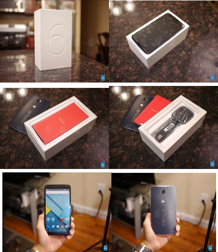 Google Nexus 6開箱搶先看！