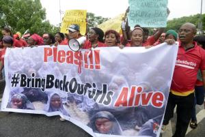 People march in Lagos, Nigeria, for the release of&nbsp;&hellip;