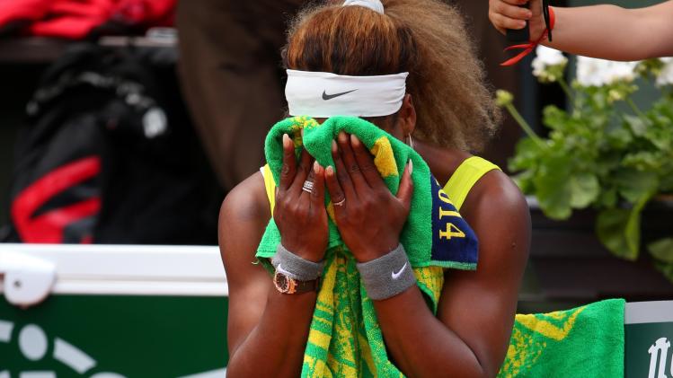 French Open - Serena Williams falls to shock defeat at Roland Garros