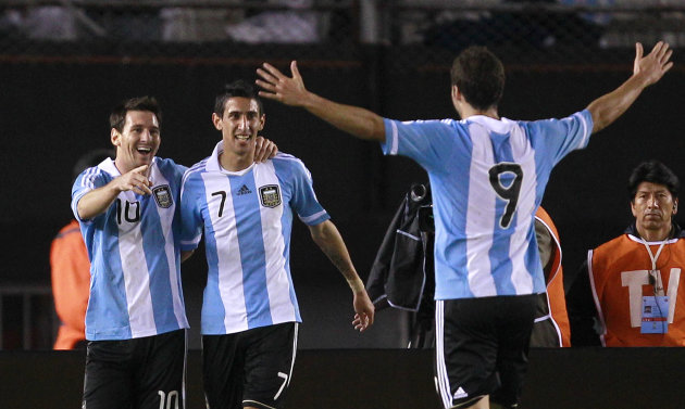 Messi, Di María e Higuaín, junto com a Agüero formam os 'quatro fantásticos' que aterrorizam os adversários