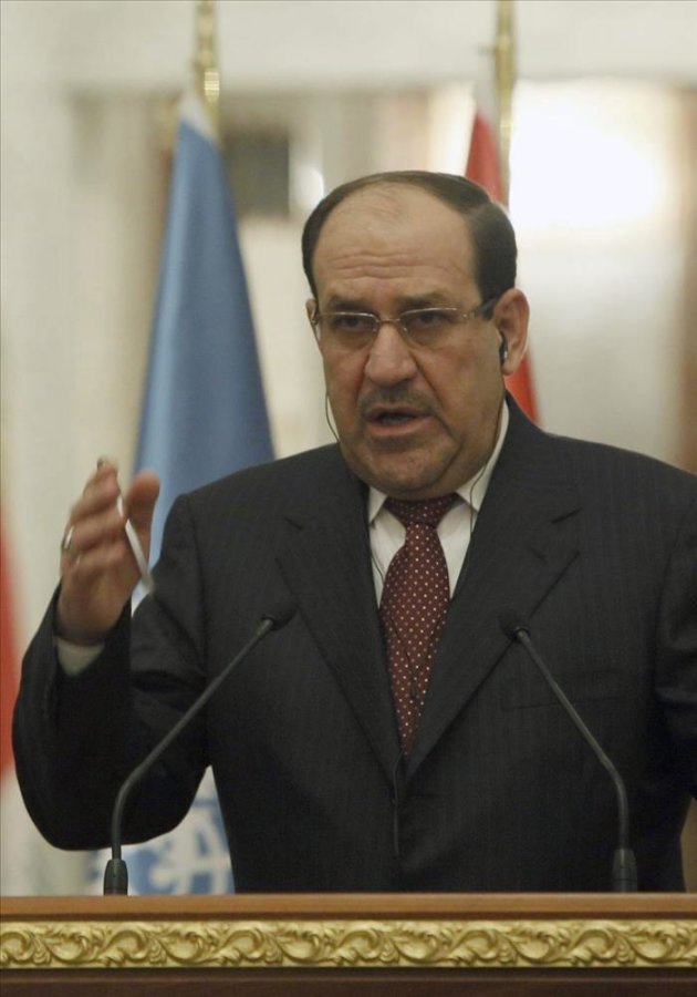 El primer ministro iraquí, Nuri al Maliki. EFE/Archivo