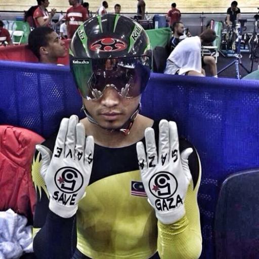 Malaysian cyclist faces action over ‘Save Gaza’ protest at Commonwealth Games
