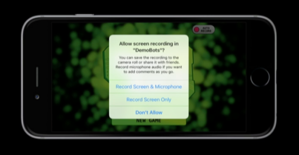 Apple 破例解放限制! iPhone 錄影畫面在 iOS 9 一鍵搞定