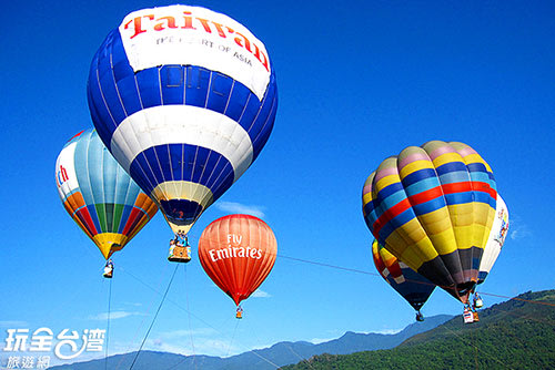 鹿野國際熱氣球嘉年華／玩全台灣旅遊網攝