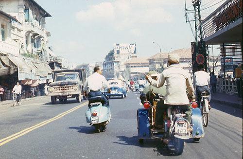 Ngắm vẻ đẹp đường phố Sài Gòn xưa