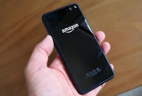 Fire phone with Amazon logo