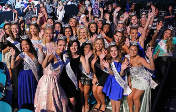 PHOTO: The 2018 Miss America Competition at Atlantic City's Boardwalk Hall, Sept. 10, 2017, in N.J. (Lou Rocco/ABC via Getty Images)