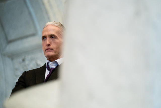 Then Rep. Trey Gowdy (R-S.C.) at the Library of Congress in Washington, Dec. 19, 2018. (Erin Schaff/The New York Times)