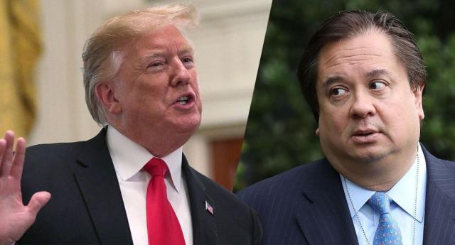 President Trump and George Conway (Photos: Alex Wong/Getty Images, Chip Somodevilla/Getty Images)