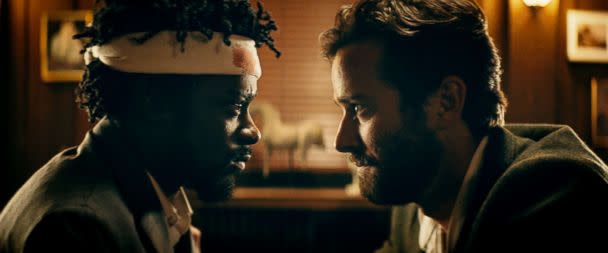 PHOTO: Lakeith Stanfield and Armie Hammer in a scene from 'Sorry to Bother You.' (Annapurna Pictures)