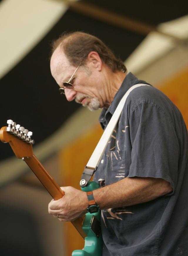 Little Feat guitarist Paul Barrere performs in New Orleans in 2006.