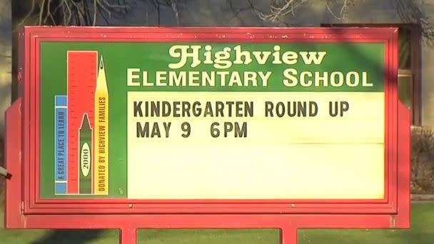 PHOTO: The Highview Elementary School in Dearborn Heights, Michigan, where a student claims a teacher taped his mouth shut. (WXYZ)