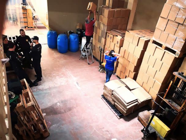 PHOTO: The Costa Rica Ministry of Health seized wines and liquors from a distributor that lacked necessary sanitary regulations or had expired registrations, July 27, 2019. (Costa Rica Ministry of Health)