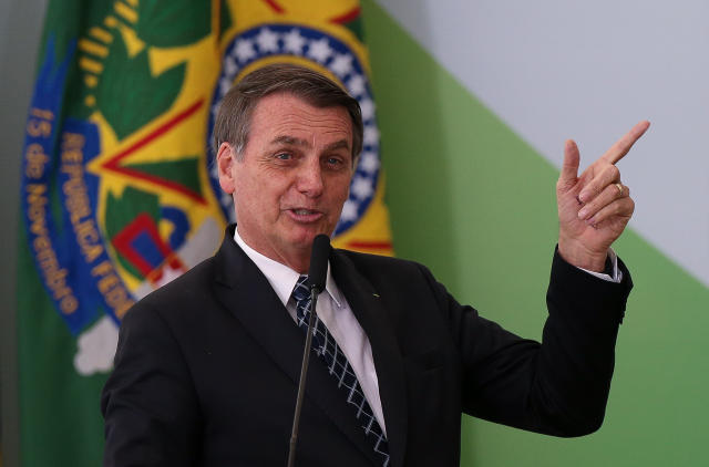 ***ARQUIVO***BRASÍLIA, DF, 01.08.2019 - O presidente Jair Bolsonaro durante cerimônia de lançamento do programa ‘Médicos pelo Brasil’, que vai substituir o programa ‘Mais Médicos’, no Palácio do Planalto, em Brasília (DF). (Foto: Pedro Ladeira/Folhapress)