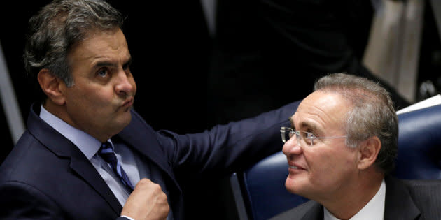 Senadores como Aécio Neves (PSDB-MG) e Renan Calheiros (PMDB-AL) têm ações penais no STF.