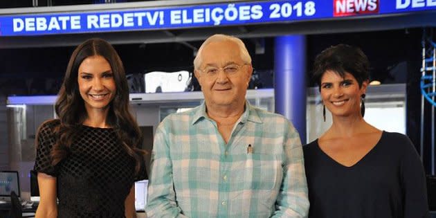 O debate da RedeTV! será mediado pelos jornalistas Amanda Klein, Boris Casoy e Mariana Godoy.