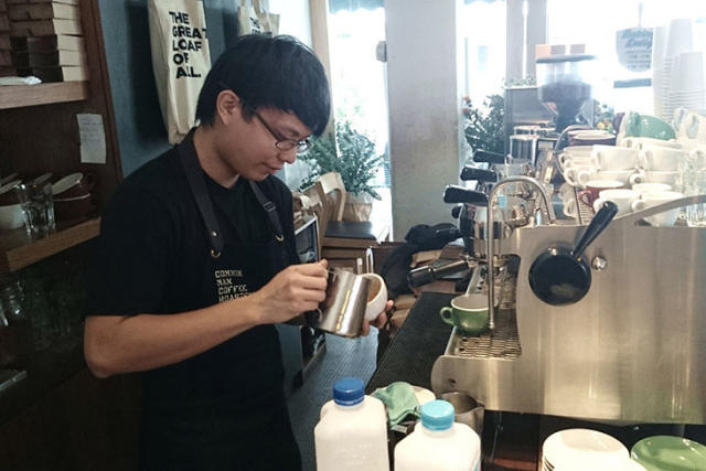 Tan’s early days as a barista in Singapore taught him much about the coffee business
