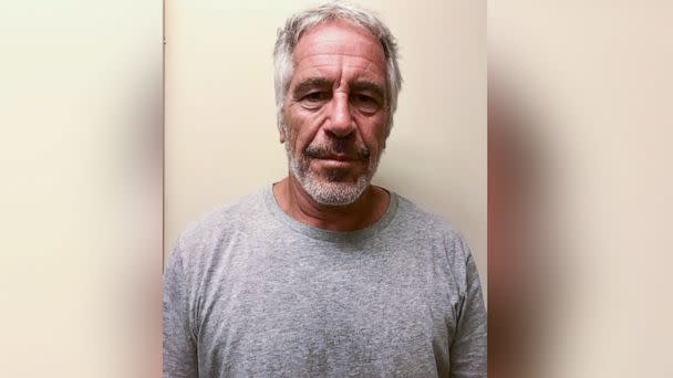 PHOTO: An undated handout photo made available by New York State Division of Criminal Justice showing Jeffrey Epstein, issued 25 July 2019. (New York State Division of Criminal Justice/EPA-EFE/REX)