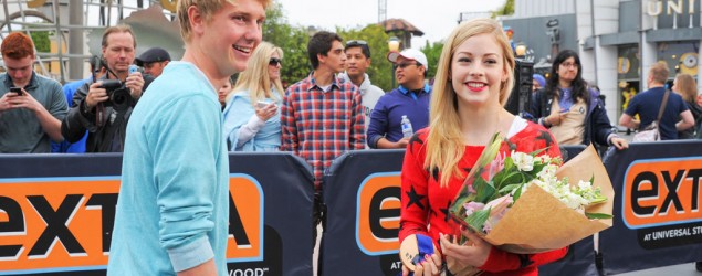 Dyer Pettijohn, 17, of Malibu, wants Olympic athlete Gracie Gold to be his prom date. (Getty Images)