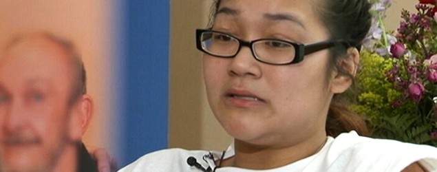 Mindy Tran used her body as a speed bump to stop her car from rolling away with her kids. (ABC)
